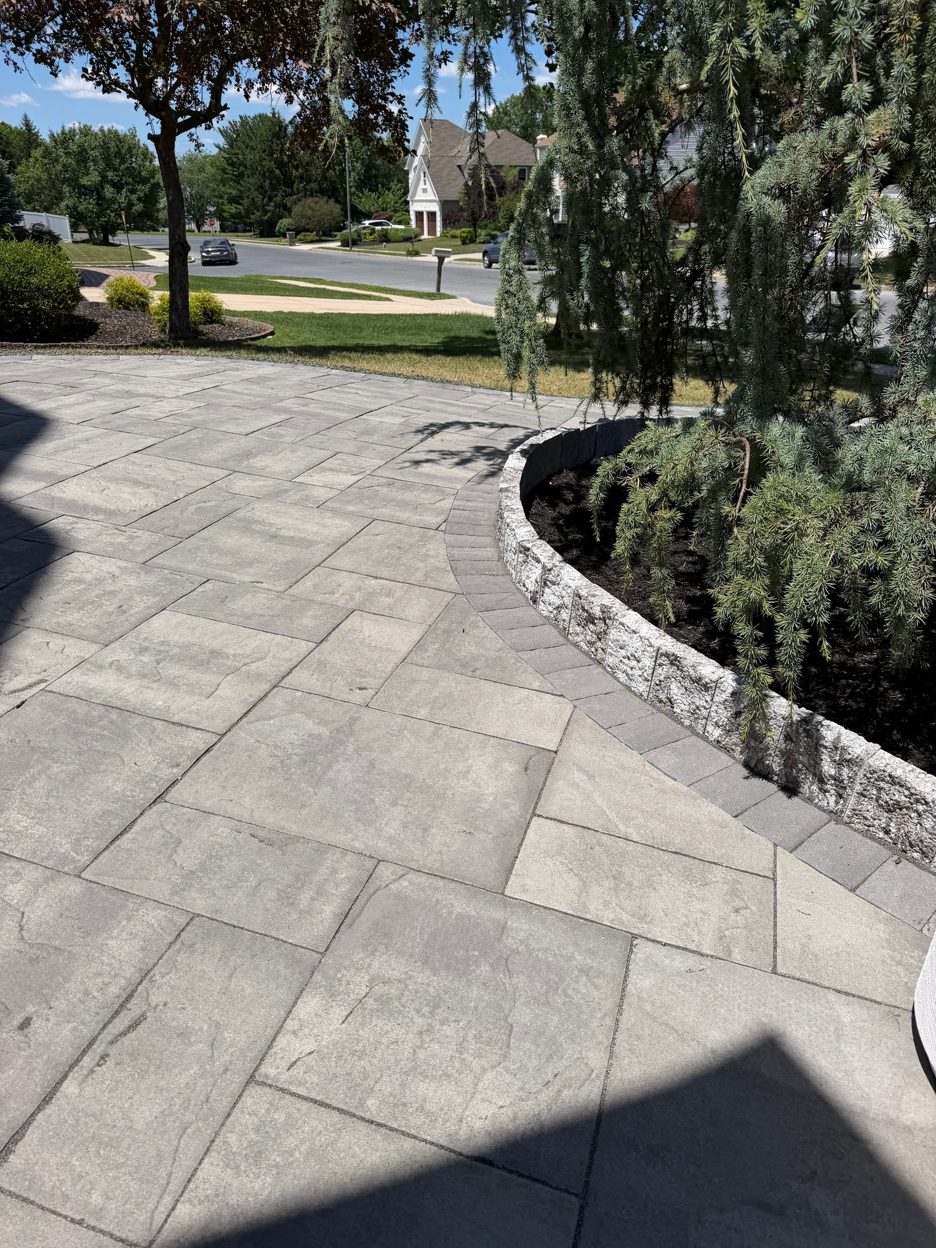 Gallery photos for Front Entry Hardscape and Lighting Overhaul in Sewell NJ: Image #5