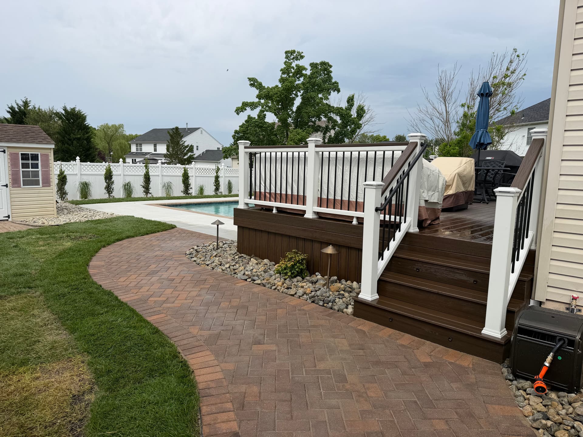 Gallery photos for New Pool Landscape Done Right in Sewell NJ: Image #3