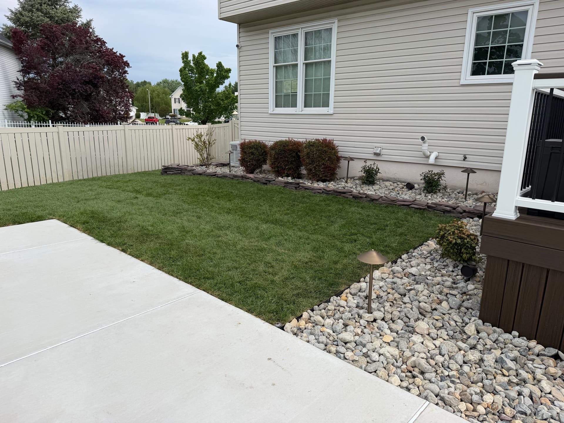 Gallery photos for New Pool Landscape Done Right in Sewell NJ: Image #1