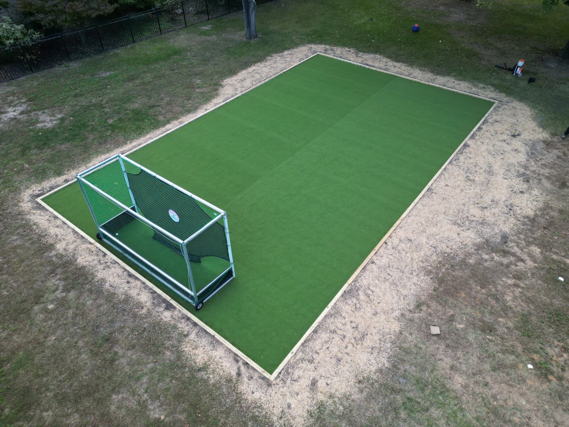 Gallery photos for Backyard Field Hockey Practice Field Built with Artificial Turf: Image #2