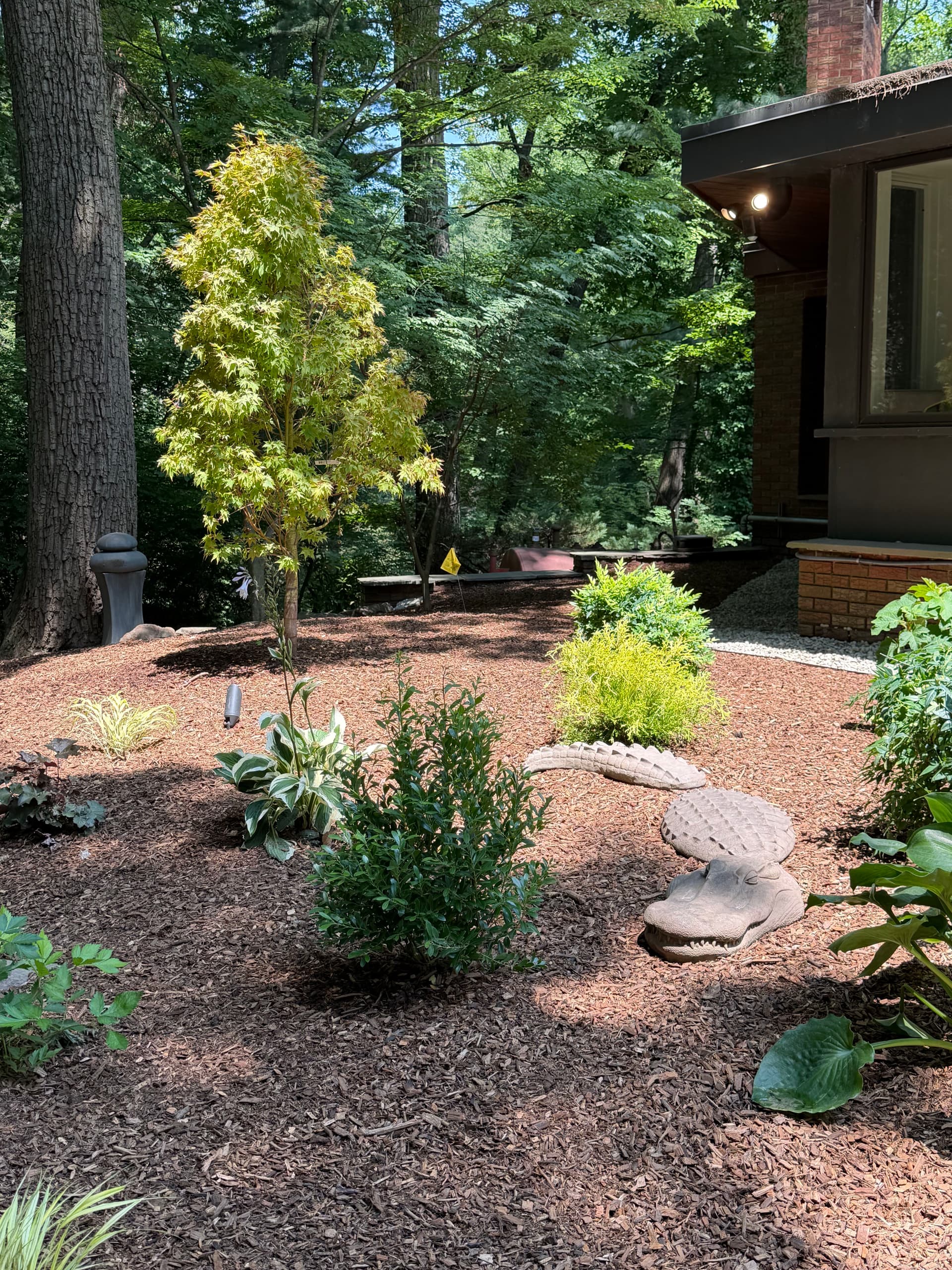 Gallery photos for Front Entrance Overhaul with Pavers, Bluestone and Landscape Lighting: Image #9