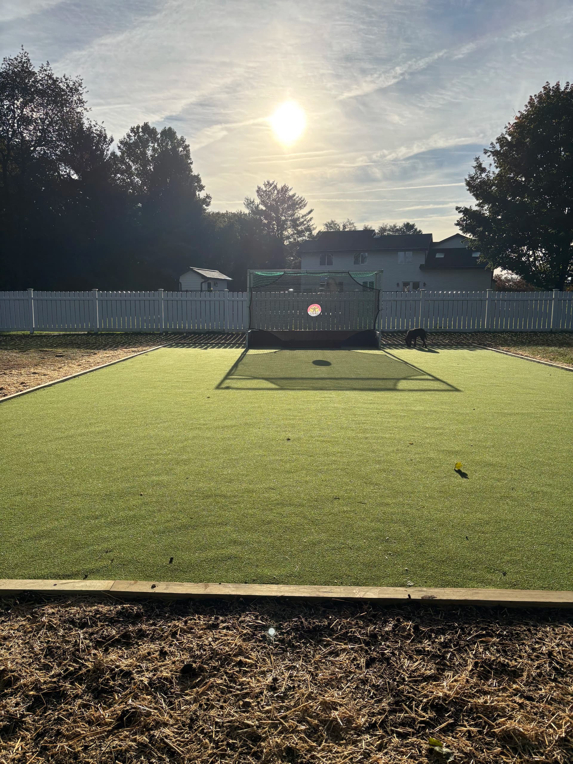 Gallery photos for Backyard Field Hockey Practice Field Built with Artificial Turf: Image #4