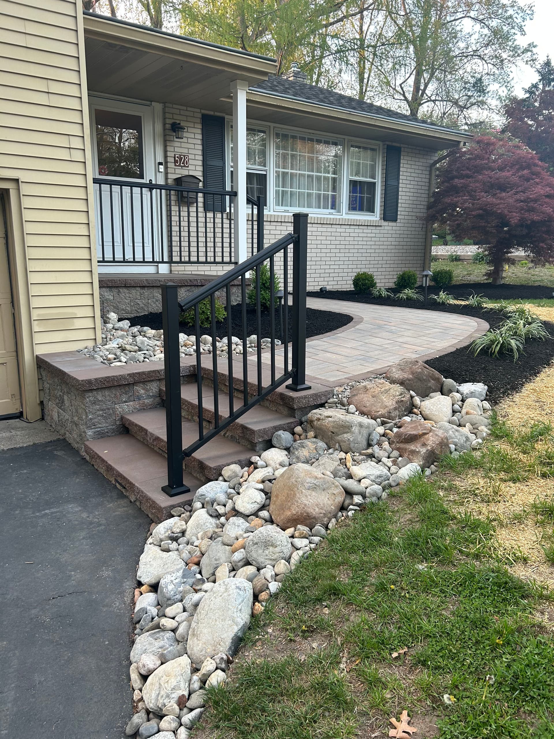 Front Entrance Curb Appeal Upgrade in Pitman NJ image