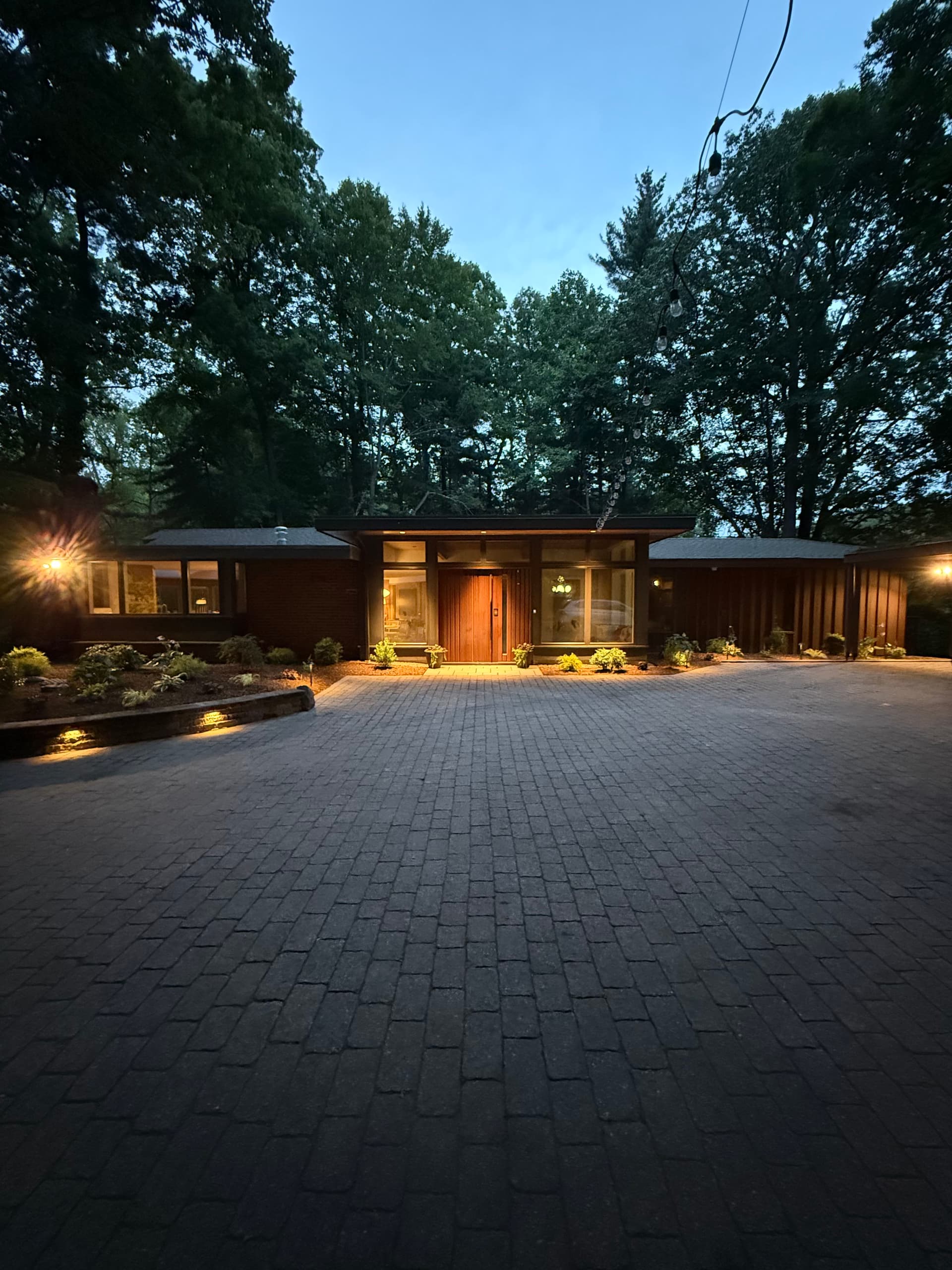 Gallery photos for Front Entrance Overhaul with Pavers, Bluestone and Landscape Lighting: Image #8