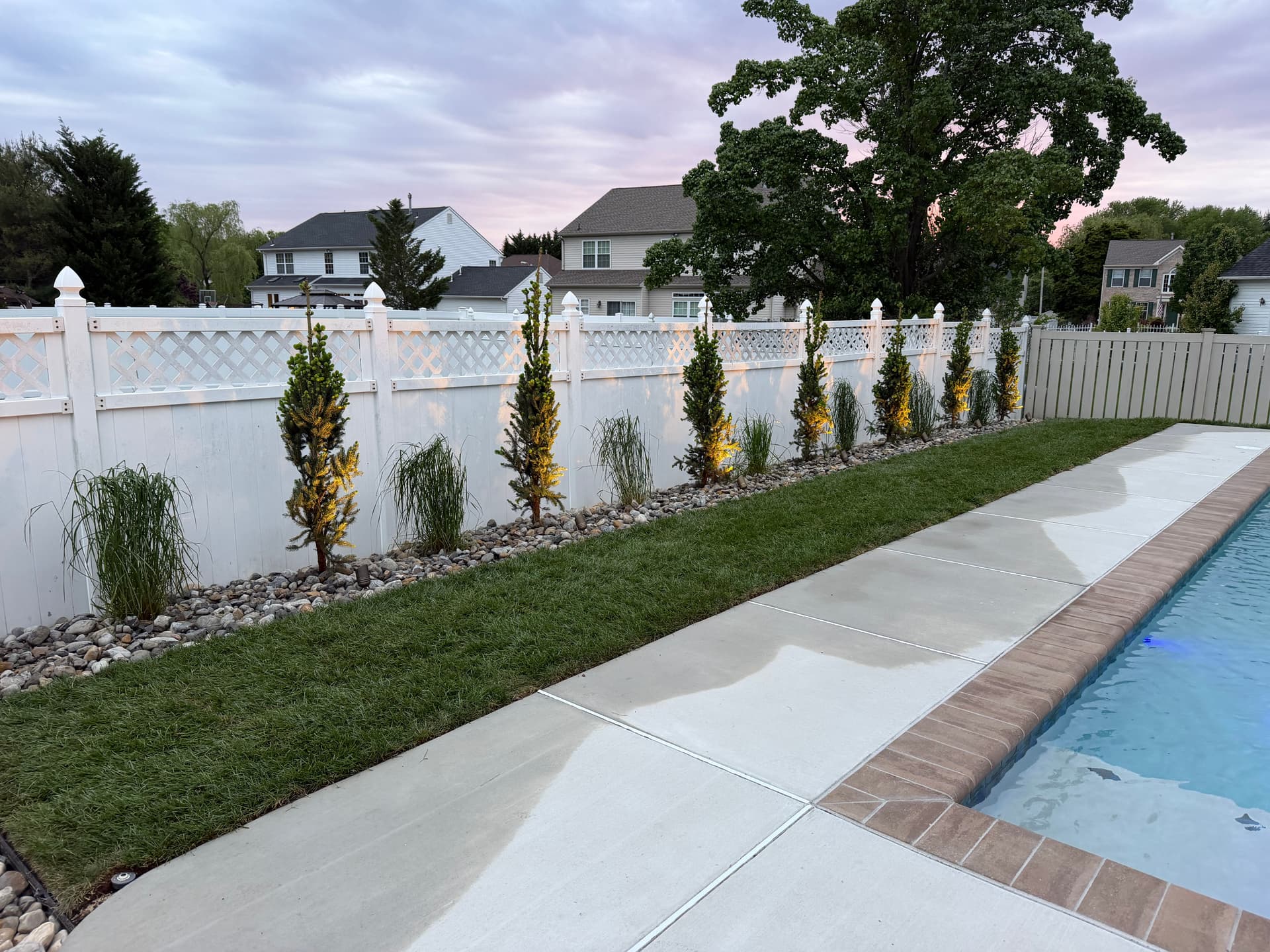 Gallery photos for New Pool Landscape Done Right in Sewell NJ: Image #8