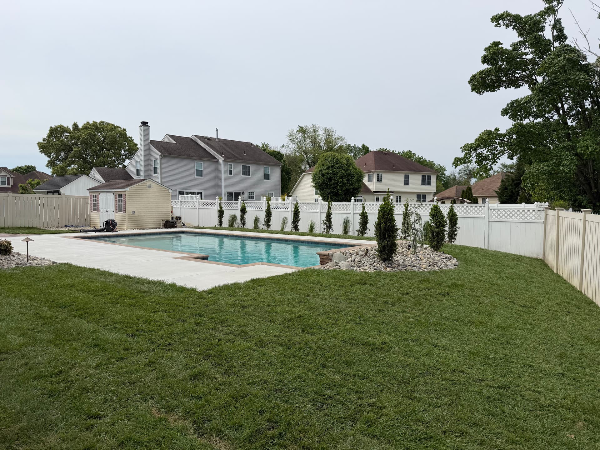 Gallery photos for New Pool Landscape Done Right in Sewell NJ: Image #2