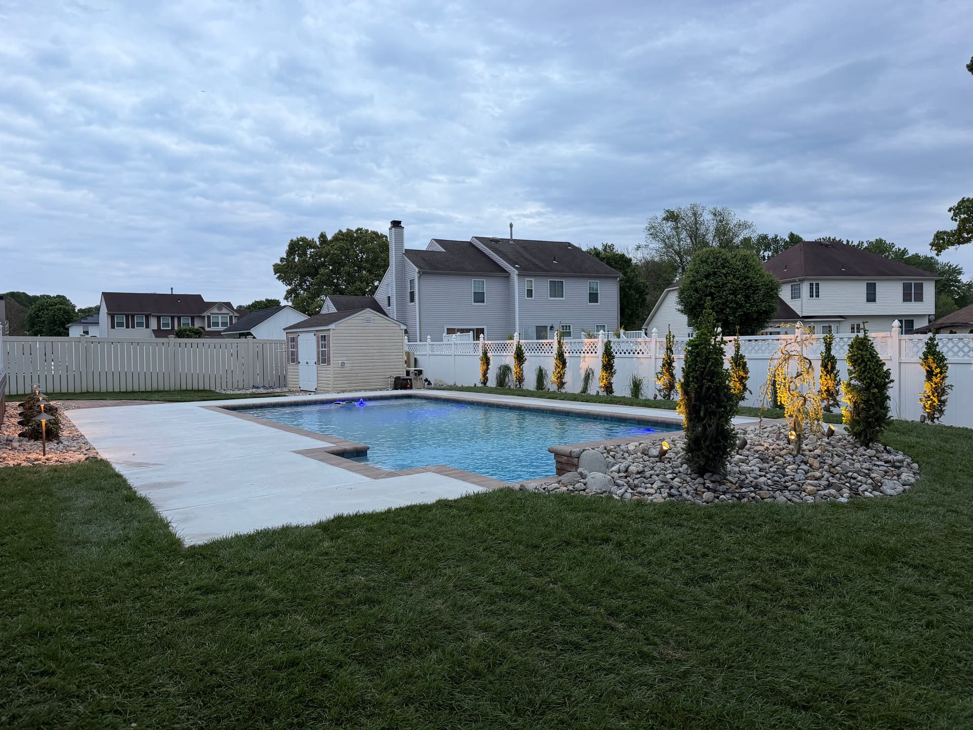 Gallery photos for New Pool Landscape Done Right in Sewell NJ: Image #9
