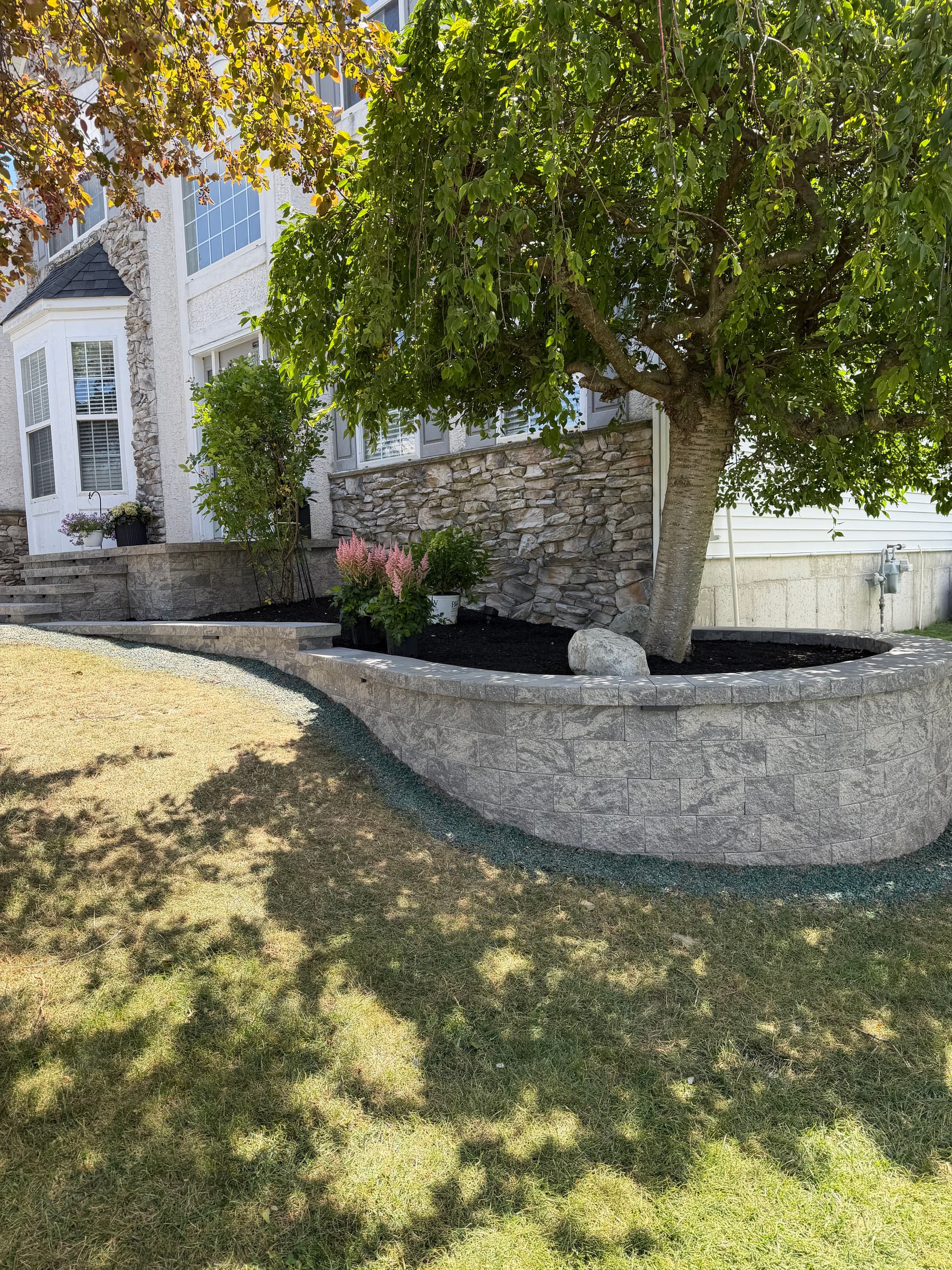 Gallery photos for Front Entry Hardscape and Lighting Overhaul in Sewell NJ: Image #6