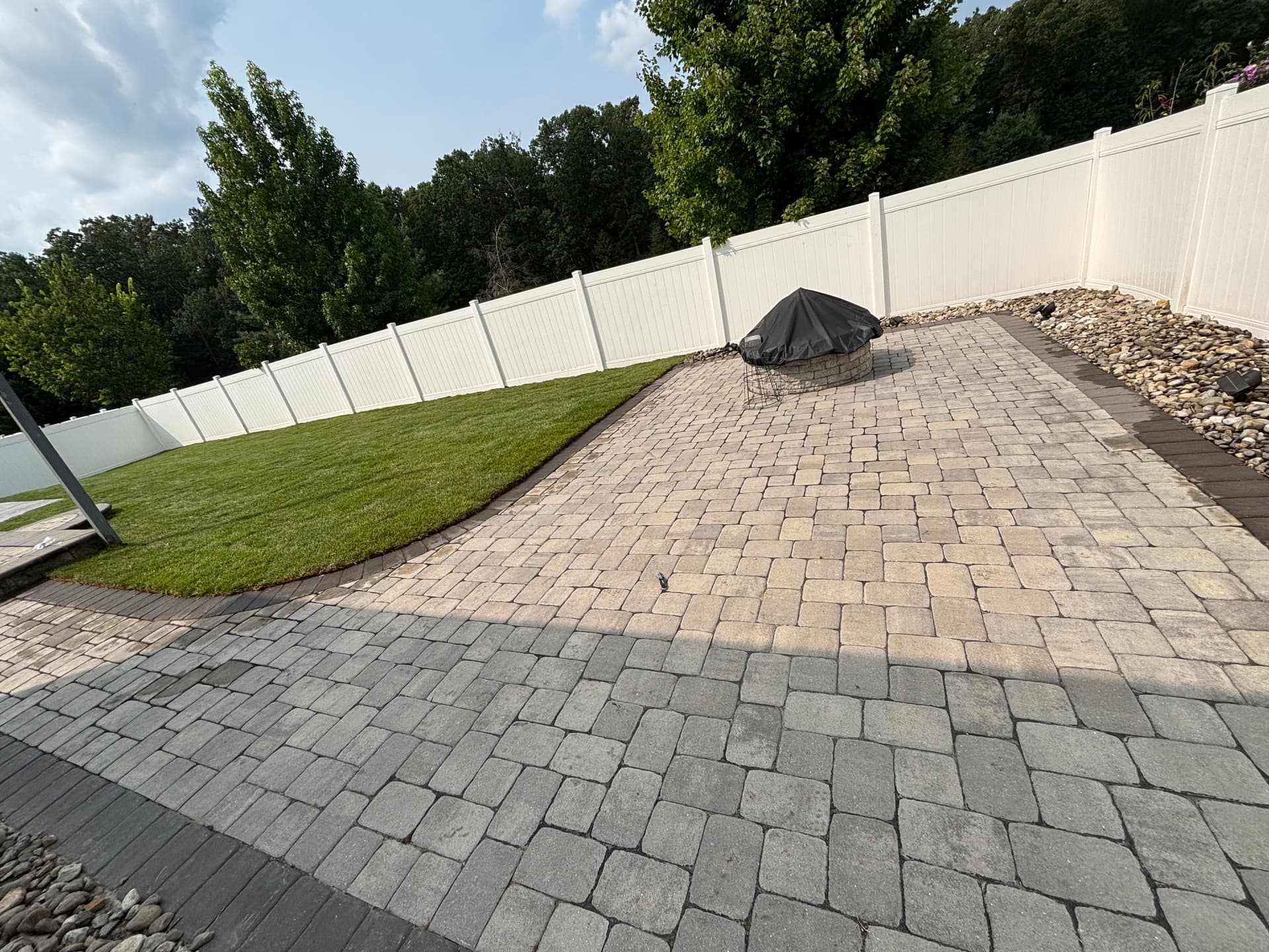 Gallery photos for New Homeowner Backyard Reset with Sod and Hardscaping: Image #2
