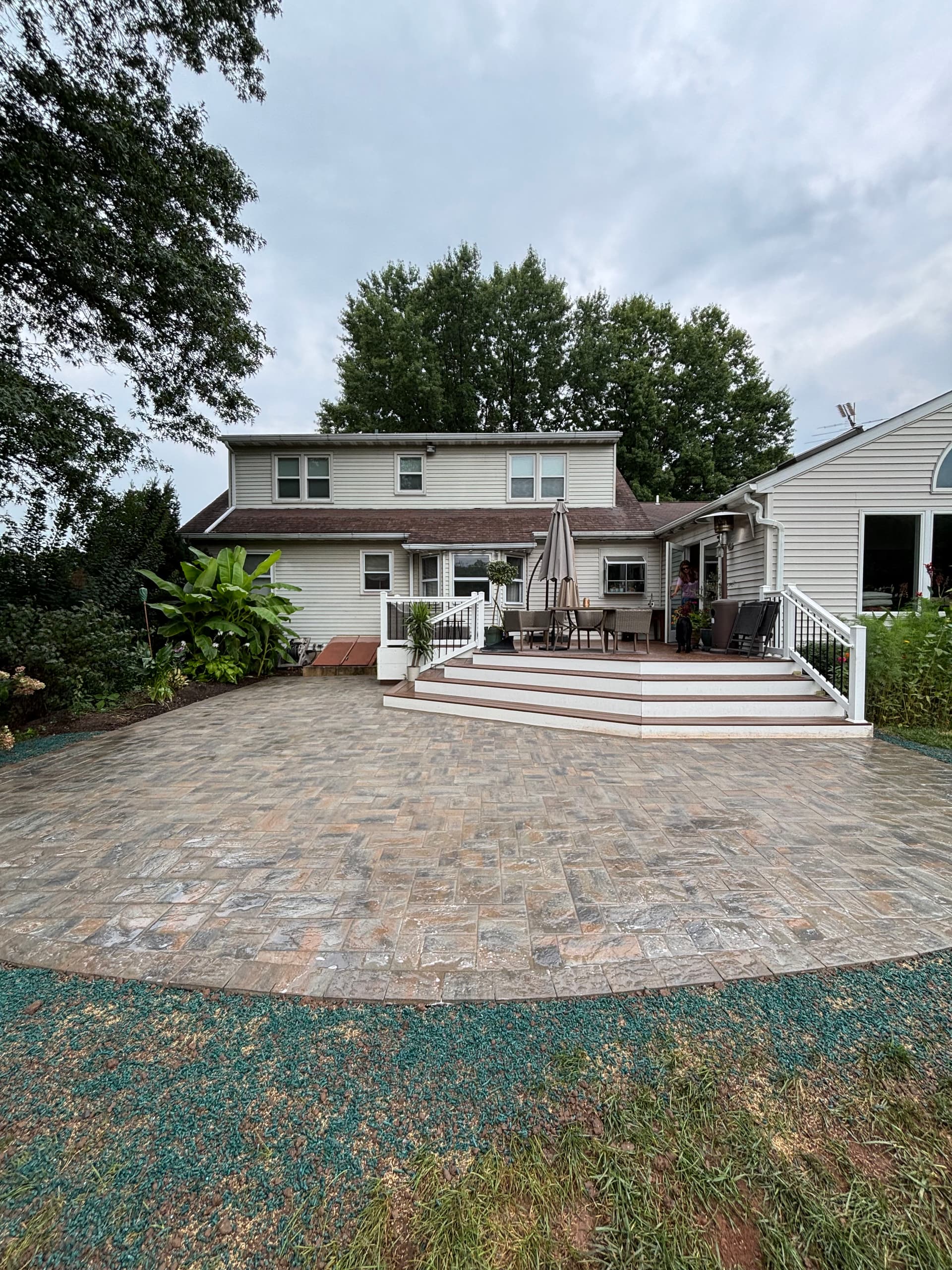 Gallery photos for 500 Sq Ft Paver Patio Upgrade Built from the Ground Up: Image #1