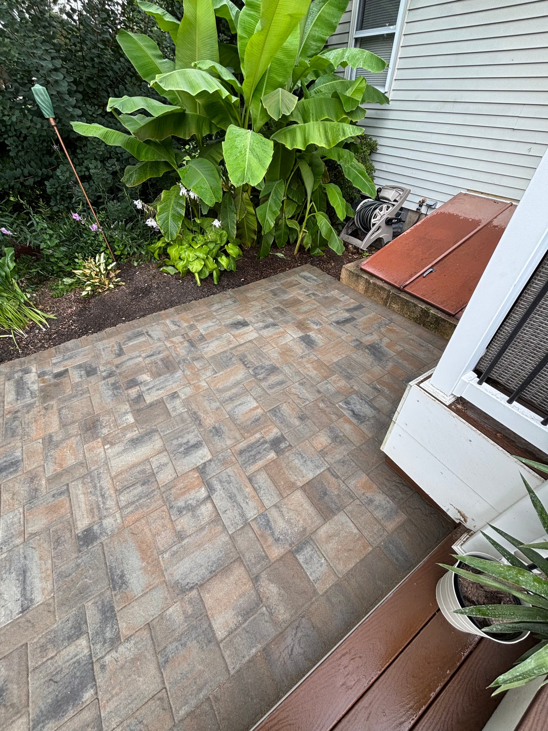 Gallery photos for 500 Sq Ft Paver Patio Upgrade Built from the Ground Up: Image #2