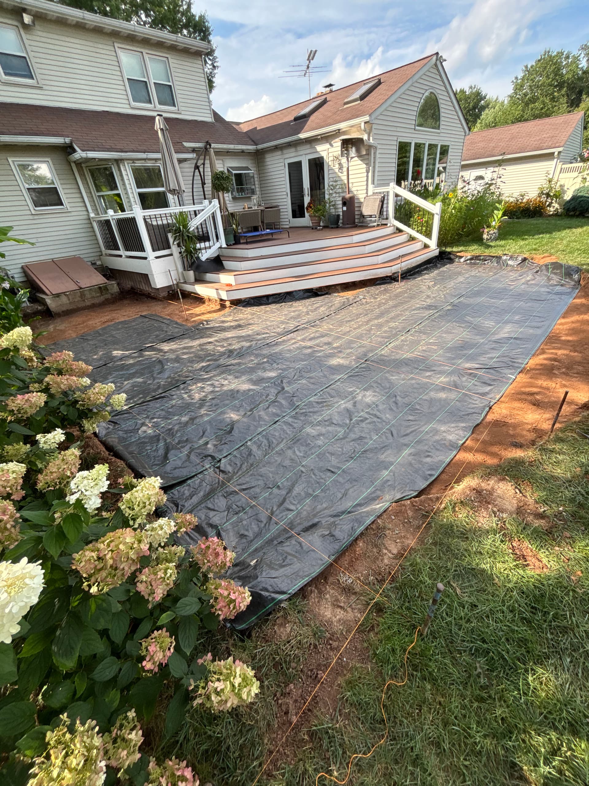 Gallery photos for 500 Sq Ft Paver Patio Upgrade Built from the Ground Up: Image #6