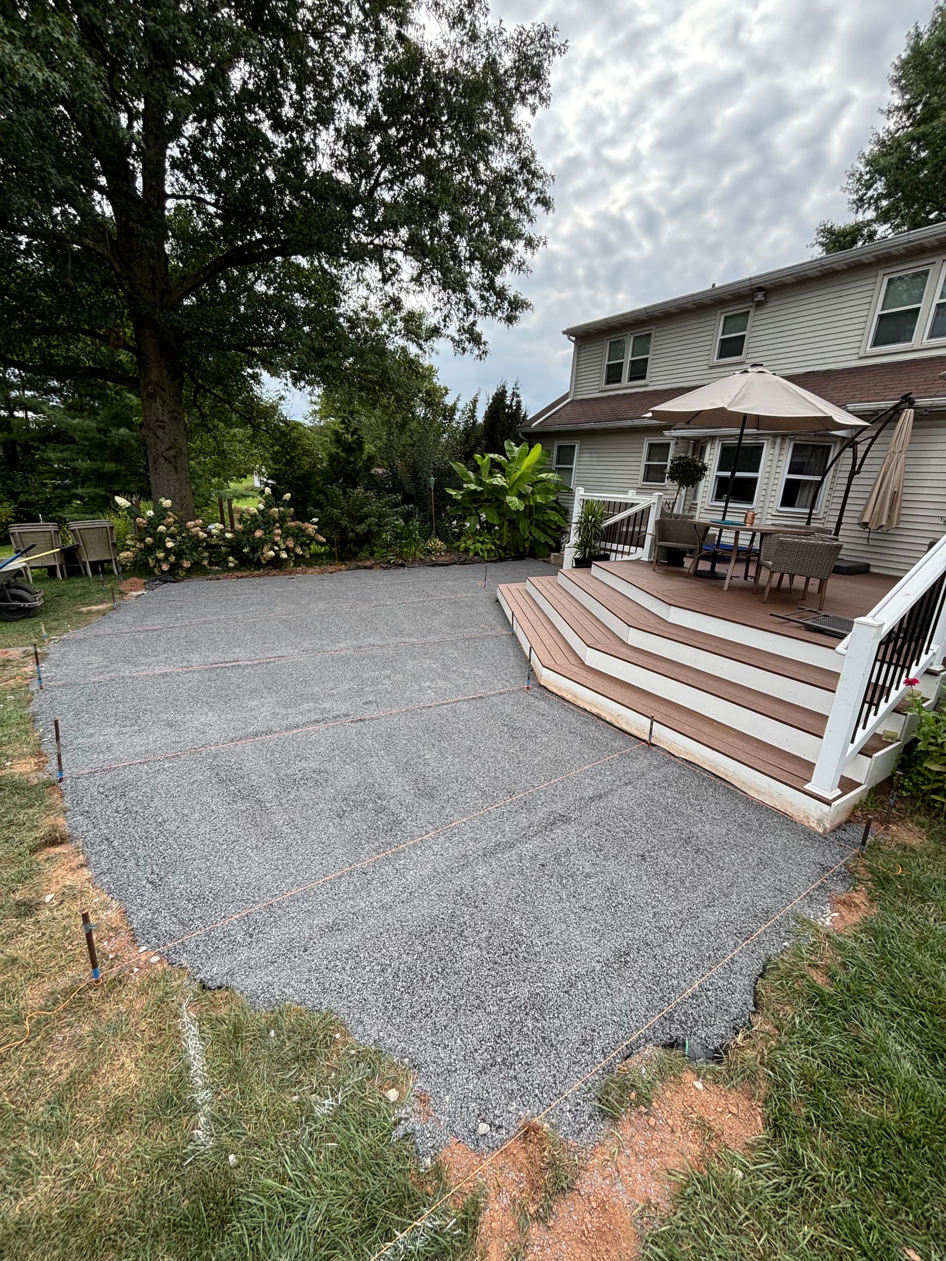 Gallery photos for 500 Sq Ft Paver Patio Upgrade Built from the Ground Up: Image #7