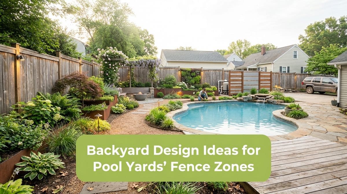Blog post Backyard Design Ideas for Pool Yards’ Fence Zones image