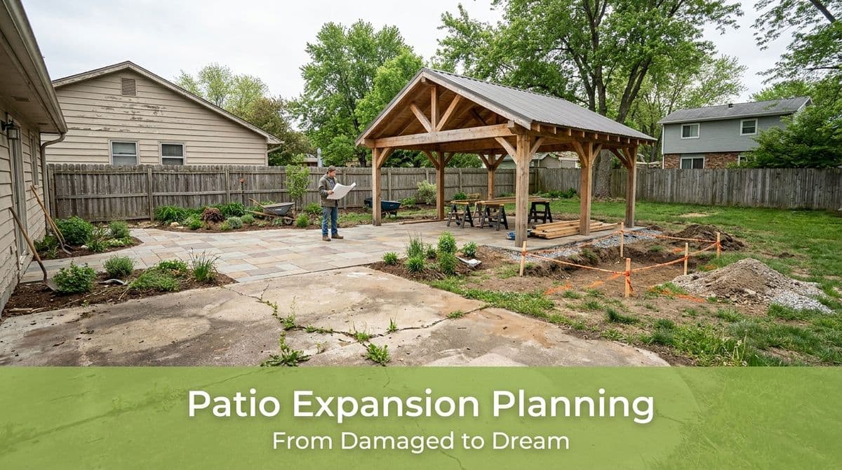 Featured post - Planning a Backyard Patio Expansion with Pavilion & Plunge Pool