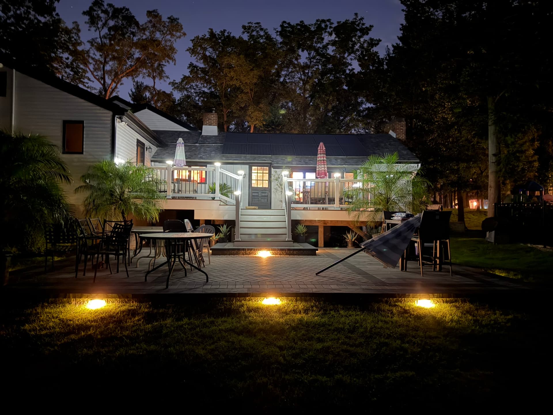 Gallery photos for We Built This Raised Paver Patio at Our Own Home: Image #3